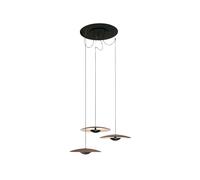 Marset Ginger 20x3 Pendelleuchte, wenge / blanc