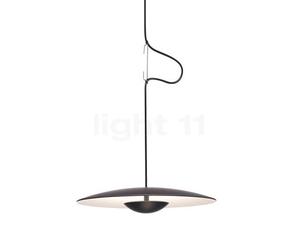 Marset Ginger Suspension LED wenge/blanc - ø42 cm Ce luminaire comporte des modules à LED prémontés de classes énergétiques A A