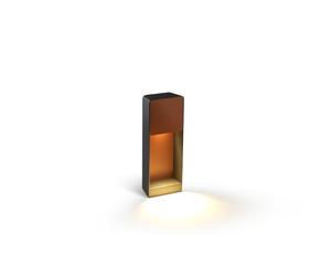 Marset Lab B 35 Wege-/Pollerleuchte, graphite / rouiller