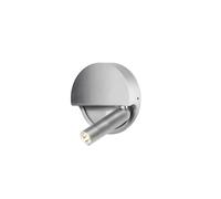 Marset Ledtube R Strahler/Spotleuchte, réflecteur à droite/ aluminium satiné