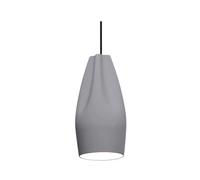 Marset Pleat Box 13 LED Pendelleuchte, gris - blanc