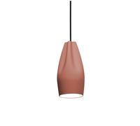 Marset Pleat Box 13 Pendelleuchte, terracotta - blanc