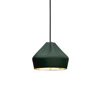 Marset Pleat Box 24 LED Pendelleuchte, vert foncé - or