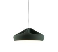 Marset Pleat Box 36 LED Pendelleuchte, vert foncé - blanc