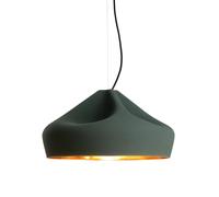 Marset Pleat Box 47 LED Pendelleuchte, vert foncé - or