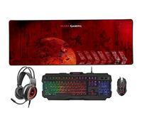 Mars Gaming Mcprgb2fr Clavier Souris Incluse Usb Azerty Français Noir