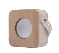 MARSGAMING Mars Gaming MS-ECO, Haut-Parleur Bluetooth 5.1 Écologique, Matériau Organique Wheat Straw et Bambou, Format Compacte Gris