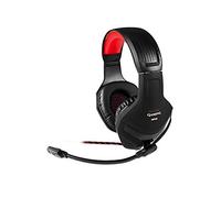 MARSGAMING MHAX Noir, Casque Gaming RGB Multiplat + Mic Amovible, 53 mm HiFi Grande
