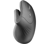 MARSGAMING MMW-ERGOPRO Noir, Souris Ergonomique Verticale sans Fil, Design Plié, Capteur Optique 3200DPI, Commutateurs Huano, Récepteur sans Fil 2.4GHz, Support Multi-Platforme