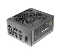 MARSGAMING MPB1000P, Alimentation Modulaire ATX 3.0 1000W, Garantie de 10 Ans, 80Plus Gold, Ventilateur 140mm AI-RPM, Condensateurs