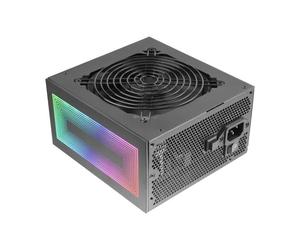 MARSGAMING MPB750S, Alimentation ATX ARGB 750W, Garantie de 6 Ans, 80Plus Bronze 230V EU, Efficacité de 90%, Ventilateur 120mm