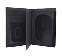 Marshal Portefeuille RFID en cuir de vache véritable pour pompiers, police, etc.