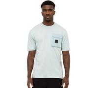 Marshall Artist Men's Nevado Regular Fit T-Shirt Bleu Moyen Male