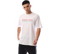 Marshall Artist Men's Rept Logo Regular Fit T-Shirt Blanc X Large Male
