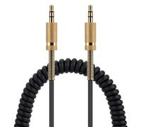 Marshall Câble audio de rechange compatible avec haut-parleurs Woburn1/2, Major1/2/3, STOCKWELL1/2, Stanmore1/2, Kilburn1/2, Acton1/2, Tufton, Uxbridge 3,5 mm mâle vers mâle stéréo