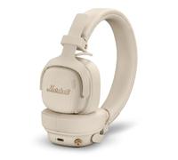 Casque arceau supra-aural sans fil Bluetooth Marshall Milton à réduction active de bruit Beige