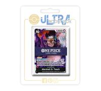 Marshall D. Teach OP09-093 Super Rare - Ultraboost X One Piece The Best Vol.2 (PRB-02) - Coffret de 10 Cartes One Piece Françaises