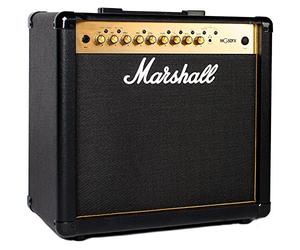 Marshall MG50GFX Amplificateur Combo pour Guitare avec Effets intégrés, ampli d'entraînement adapté à la Guitare électrique - Noir et doré