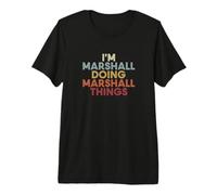 Marshall Name Marshall Personalized Name First Given T-Shirt Haut de Gamme