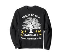 Marshall Réunion de Famille 2026 Arbre généalogique Assorti Sweatshirt