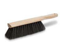 MARSHALLTOWN Brosse de maçon Queue de Castor, Assemblé aux États-Unis | Finit les Bordures de Béton, Crin de Cheval Noir 34,3 cm, Bloc en Bois Dur Verni, Balaie le Mortier, 6517