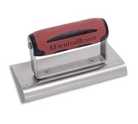 Marshalltown Fer à Bordure courbé béton Lame en Acier Inoxydable 6 x 3, 1/2 Rebord x Rayon 3/8, fabriqué aux États-Unis, 136SSD