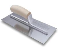 Marshalltown MXS1SS Truelle de finition en acier inoxydable avec manche en bois 28 x 10,4 cm