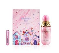 Marshmallow Blush Eau de Parfum Arabe Unisexe Longue Durée Avec Vaporisateur Doux Fraise, Guimauve, Vanille et Fleur d'Oranger