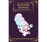 Marshmallow Bunny Cookie Journal: Kingdom Run Notebook Open Dated Lined Pages for Flexible Personal Planning, Journaling, Notes & Reflections