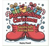 Marshmallow Christmas: Squishy-Soft Coloring Book | 40 Cute Winter Scenes with Penguins, Puppies & Cozy Moments | Simple Line Art for Adults & Teens
