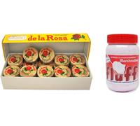 Marshmallow Fluff Pâte à tartiner à la fraise et à la guimauve 213 g & Mazapan mexicain aux cacahuètes 840 g