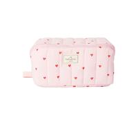 Marshmallow Open Flat Box Bag in Sweet Pink Hearts