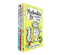 Marshmallow Pie the Cat Superstar Series 4 Books Collection Set By Clara Vulliamy (Marshmallow Pie The Cat Superstar, On TV, in Hollywood, On Stage)