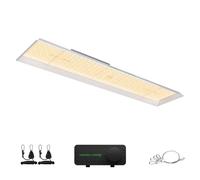 MARSHYDRO TSL Lampe de culture à 2000 LED 90 x 150 cm Spectre complet pour plantes d'intérieur, plantes végétales en floraison avec LED blanche mise à jour Lampes de croissance hydroponique pour