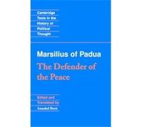 Marsilius of Padua, Cambridge Texts in the History of Political Thought Marsilius of Padua (Auteur)