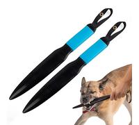 Marsrut Bâtons séparés pour chiens forts de taille moyenne à grande - Protection contre les agressions alimentaires, pied-de-biche pour dressage K9, police, berger allemand, pitbull - Jouets à mâcher
