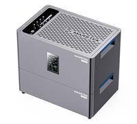 MARSTEK Jupiter C Plus Centrale de balcon tout-en-un avec mémoire, entrée solaire 4 MPPT 2400 W, capacité de la batterie 2,56 kWh, 6000 cycles de charge, batterie LFP, avec application, Plug & Play