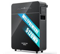 MARSTEK Venus E 3.0 Centrale de balcon de première classe avec mémoire de stockage tout-en-un couplé CA 2500 W entrée/sortie 0 % TVA pour les particuliers 5120 Wh