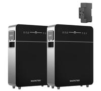 Marstek Venus E GEN 3.0 Mémoire AC 5120 Wh, batterie LiFePO4, fonction d'alimentation de secours, couplage AC, extensible jusqu'à 15,36 kWh, LAN/WiFi, garantie 10 ans (10,24 kW + Smart Meter (jeu de