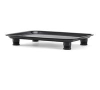 Marsui Gamelle anti-fourmis pour chat et chien équipée de pieds réglables en hauteur de 43,1 x 32,6 x 2,2 cm, plateau de nourriture fiable pour chat rampant sans parasites