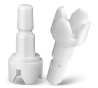 Marsui Lot de 2 tiges d'essieu de rechange compatibles avec Baby Brezza FRP0046 Compatible avec Formula Pro Advanced Shaft Entonnoir Filtre Accessoire à fixer au couvercle de verrouillage