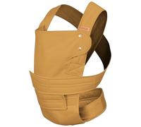 marsupi Porte-bébé pour nouveau-nés de la naissance jusqu'à 15kg - Porte-bébé léger et compact avec système d'attache à scratch solide et facile - coton biologique, Jaune L