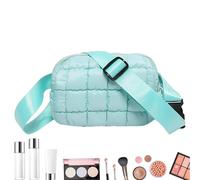 Marsupi - Porte-monnaie avec ceinture réglable | Sac à bandoulière imperméable unisexe | Festival Fanny Pack de voyage | Léger pour adultes | Grand sac à bandoulière souple et décontracté, Aqua Blue,