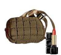 Marsupi - Porte-monnaie avec ceinture réglable | Sac à bandoulière imperméable unisexe | Festival Fanny Pack de voyage | Léger pour adultes | Grand sac à bandoulière souple et décontracté, marron,
