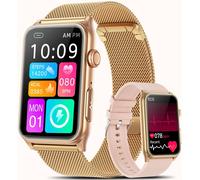 Marsyu 2025 Nouveau Montre Connectée ¿¿¿,1,57"" Bracelet Intelligent Avec ¿¿¿¿É¿¿¿/Hrv/Spo2/Pression Artérielle/Fréquence Cardiaque/Appel Bluetooth Sportif Fitness Tracker (Rose Poudré)