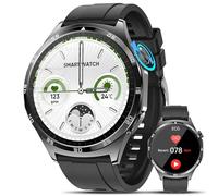 Marsyu Montre Connectée Homme Santé Smartwatch: / /IMC/Acide Urique, 1,43" AMOLED Montre avec Appels Bluetooth, 24H Fréquence Cardiaque SPO2 Sommeil, Appel d'urgence SOS pour Android iOS