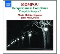 MARTA MATHEU/JORDI M - MOMPOU COMPLETE SONGS VOL. 2 - CD - F4z