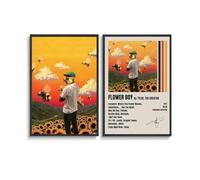 MArtDesign Tyler The Creator Lot de 2 affiches sur toile pour chambre à coucher, bureau, salle de sport, cadeau 30 x 45 cm, style 4