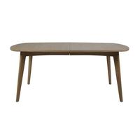MARTE Lot de 2 rallonges pour table à manger 45x102 cm - Décor plaqué chêne nature