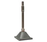 Marteau à air comprimé - Embout de compresseur de sol - Embout de | Marteau à air comprimé avec tige et plaque en acier 406CR traité thermiquement 1-1/8" tige hexagonale pour compresseur de sol